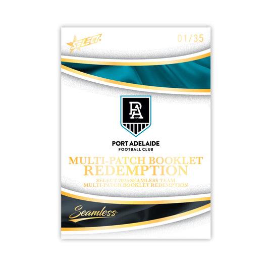 2025 AFL Seamless - Team Multi-Patch Booklets Redemptions