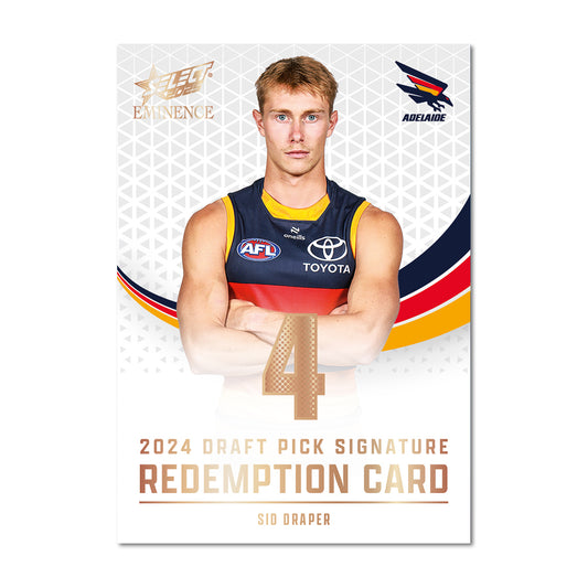 2025 AFL Eminence - Draft Pick Signatures (Copper) Redemptions