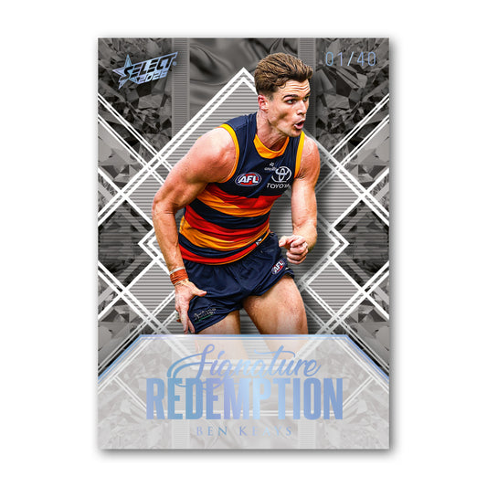 2026 AFL Footy Stars Hobby - Refractor Signature Redemptions